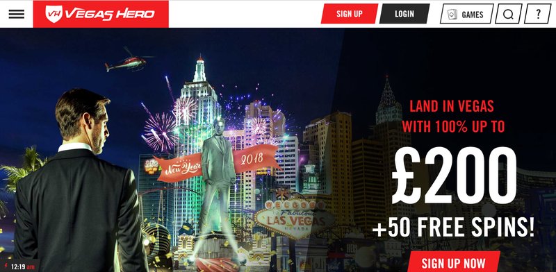 Vegas hero app in United Kingdom